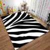 Golden Sparkle Zebra Pattern Carpet Design On Black and Gray Background. Suitable for Use As an Anti-slip    for    Room and Bedroom Sofas