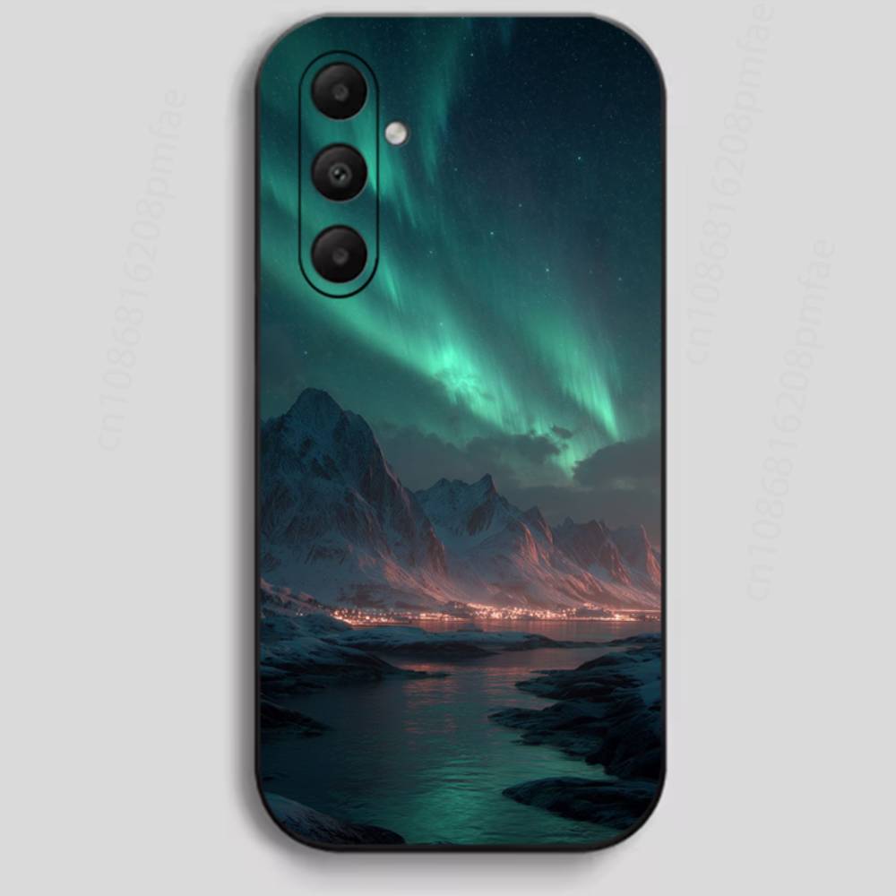

Wilderness Mountain Ocean Phone Case for Samsung Galaxy A73,23,53,33,24,72,22,52,32,54,A34 Soft Cover 12 Samsung A32 4G 5G