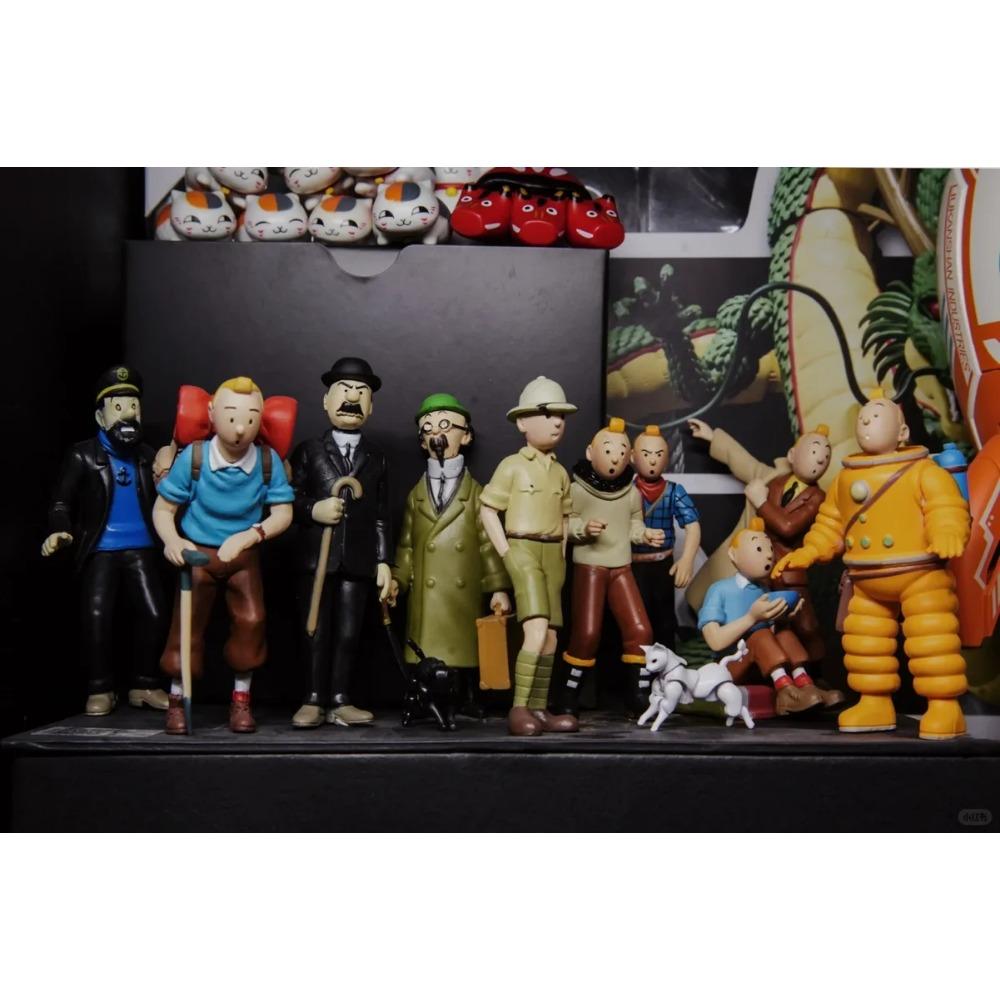 Authentic Anime DingDing Dog Captain Handmade Model Doll Desktop Ornament Toy Fan Collection Gift Children'S Birthday Gift