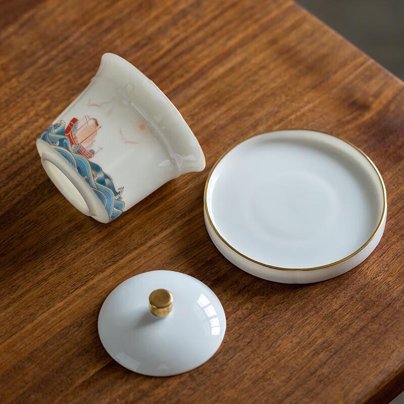 Jing Si Black Pottery Tea Set