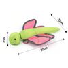 Interactive Dog Fetch Toy Oxford Fabric Squeaky Throw Elastic Flying Insect and Ball