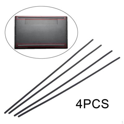 4x Laptop Gumové nožičky Výměna Oprava Protiskluzové příslušenství Náhradní díly silikonového zařízení