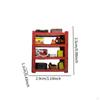 1/64 Car Garage Repair Shelves Auto Scene Architectural Buildings Accessory Props