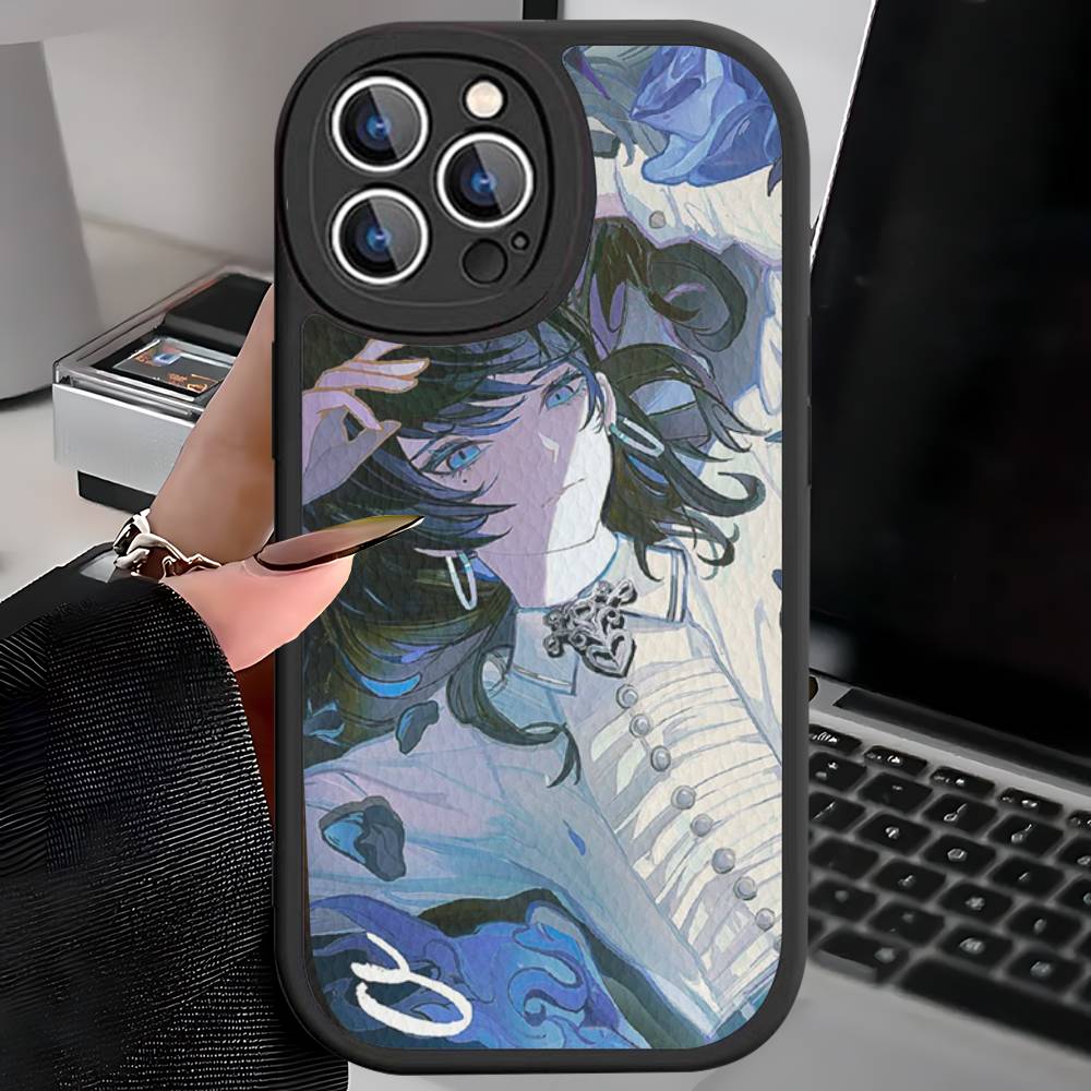 Virtual Singer Ado Phone Cover For IPhone 16 15 14 13 12 11 Pro Max Plus Leather Soft Case