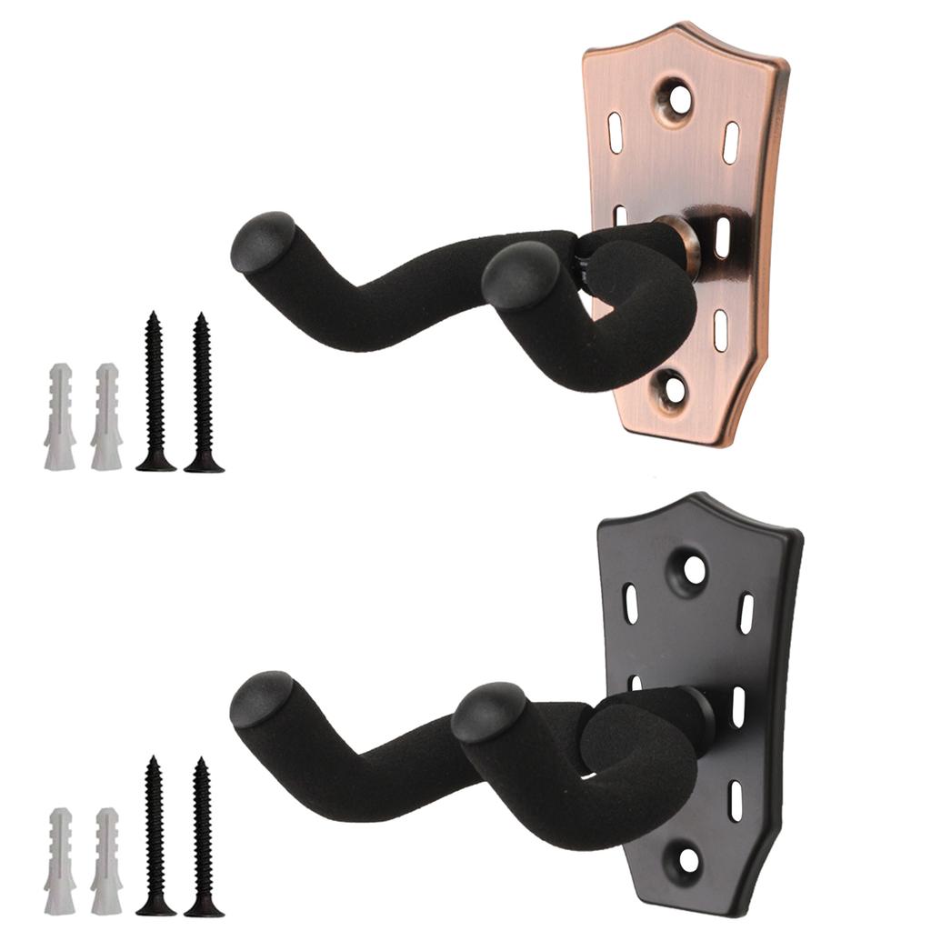 Multifunctional Guitar Wall Mount Metal Guitar Hanger Guitar Wall Hanger Guitar Holder Hook Stand Wall for Guitar Player