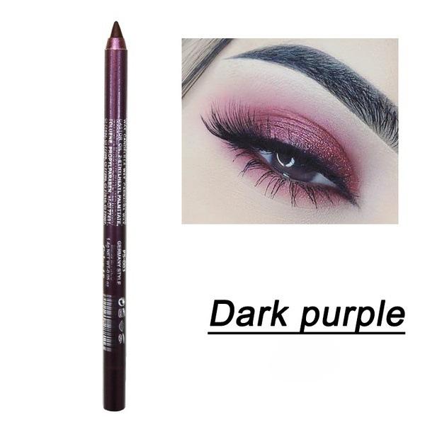 MultiColor Shimmery Eyeliner Pencil Gel Eyeliner 4-in-1 Colored Eyeliner Eye Shadow and Eyebrow Pencil Waterproof and Long Lasting