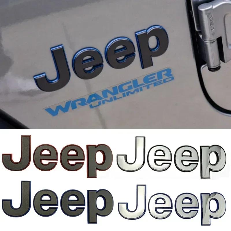 ALG4 ABS Material Car Front Emblem for Jeep Grand Cherokee Commander Renegade Liberty Compass Patriot Wrangler TJ JK Trunk Sticker
