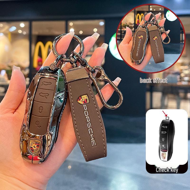 Vlastní kryt klíče pro dálkové ovladače Porsche Panamera, Macan, Cayenne, Taycan a 718