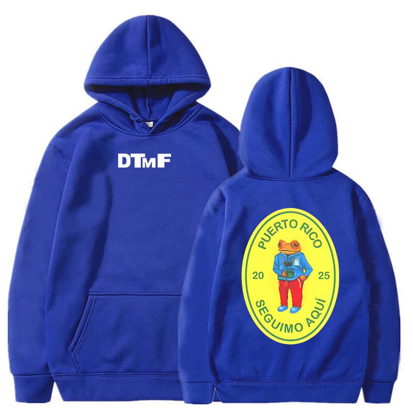 2025 Album DTMF Debí Tirar Más Fotos Hoodies Bad Bunny Fashion Singer Print Sweatshirts Cartoon Bear Graphic Clothes for Women