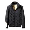 Men's Fleece-Lined Lamb Wool Cotton Jacket - Warm Autumn/Winter Coat, Plus Size, Versatile, Short Style for Middle-Aged and Young Men