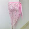 Belly Dance Fringe Belt Premium Woven Fabric Performances Accessory For Dynamic Movement And Costume Styling