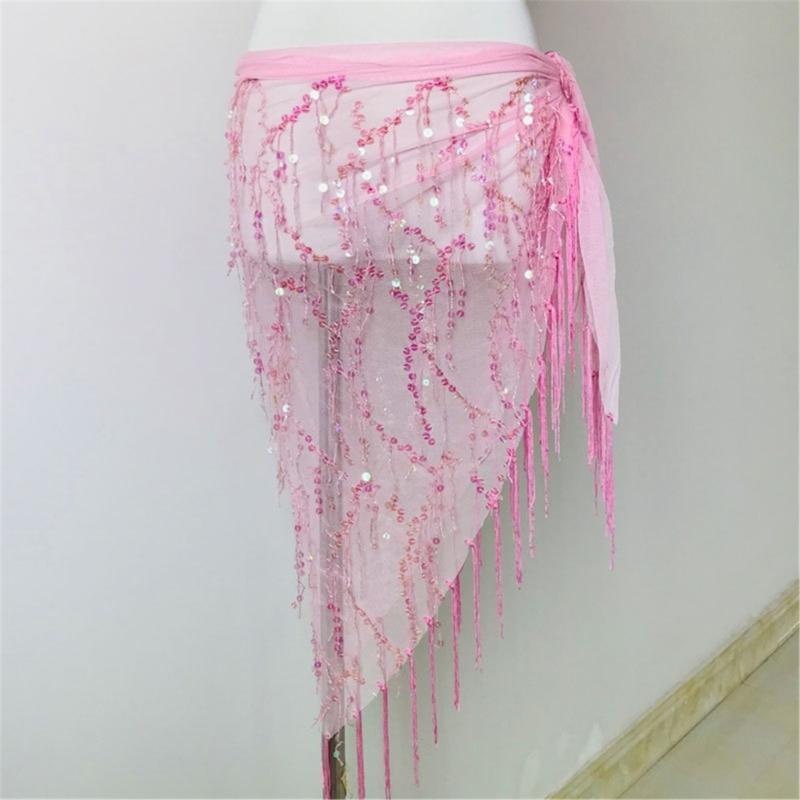 Belly Dance Fringe Belt Premium Woven Fabric Performances Accessory For Dynamic Movement And Costume Styling