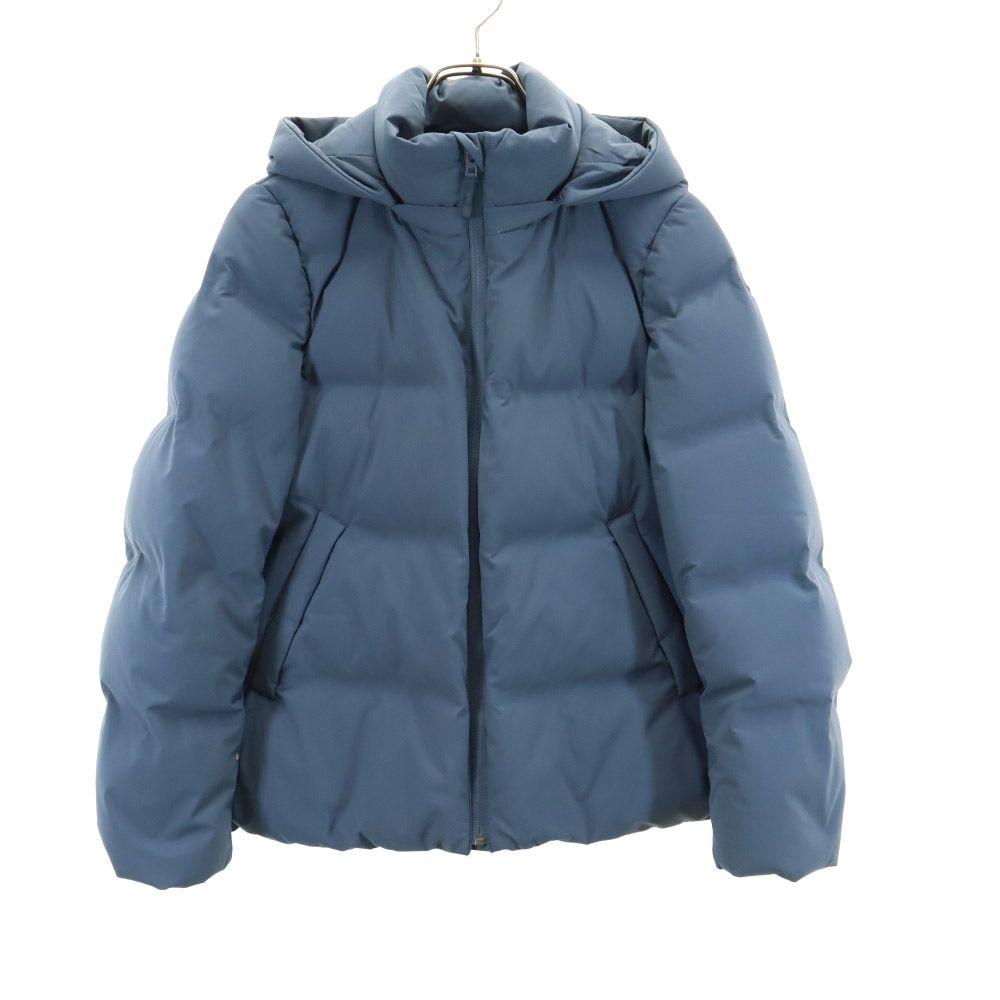 

UNIQLO seamless Down jacket S blue hood Women Used
