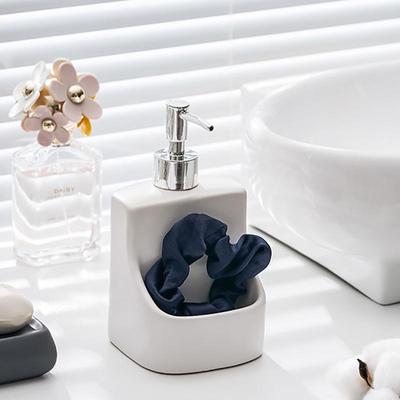 Ceramic Lotion Bottle Press Shampoo Body Wash Hand Sanitizer Dispenser Bottle