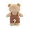 Corduroy Overalls Bear Plush Toy Duo - Hugging Figurine Birthday Gift