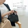 Vintage-style mini Boston bag with DEVICE triple charm