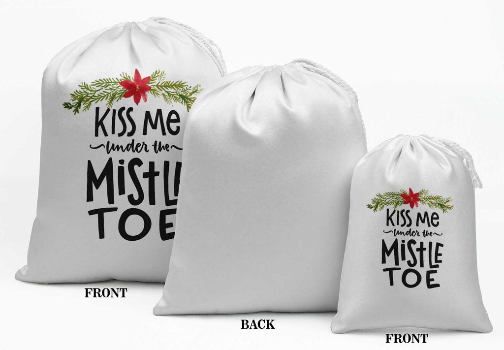 Darling Souvenir Blue House & Tree Christmas Party Supplies Gift Pouches Favor Candy Bags 15