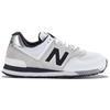 New Balance 574 Biały Czarny Szary