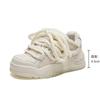 Popular ins air cushion casual board shoes contrasting colors leather little white shoes sports women's shoes versatile Korean version thick-soled he