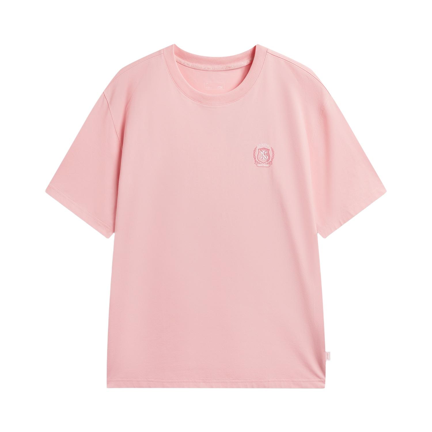 Li-Ning Cool Quick-Dry Round Neck Logo T-Shirt Men tops AHSW279-5 S