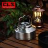 CLS 1L Ultra-Light Outdoor Camping Kettle - 304 Stainless Steel Mini Teapot/Coffee Pot