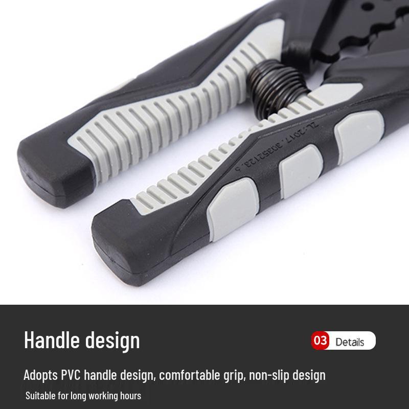 25-in-1 Multifunctional Electrician Pliers: Wire Stripper, Looping, Cutting, Splitting, Holding, Crimping & Wrench