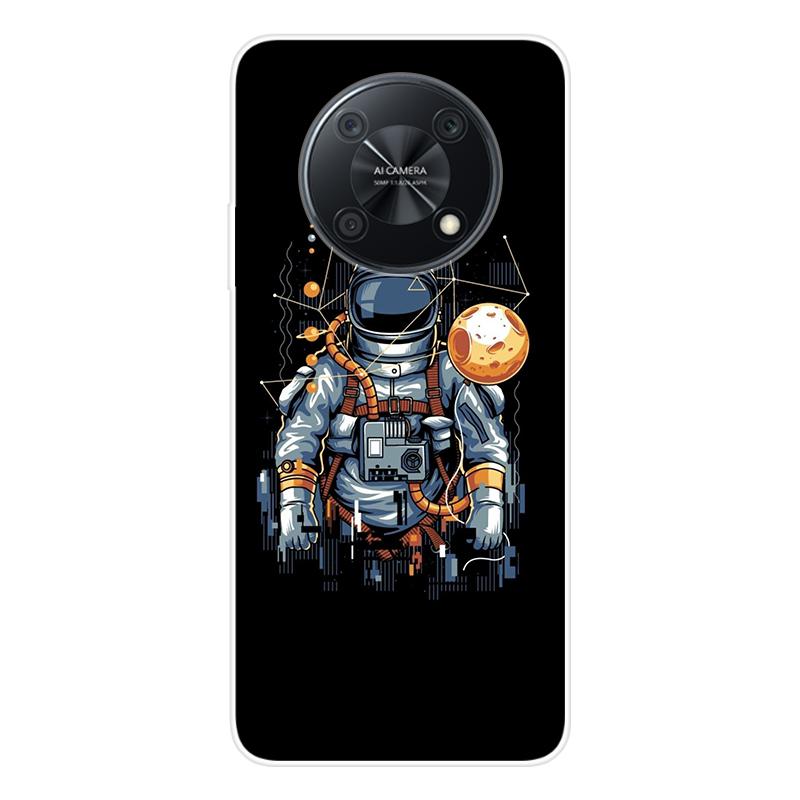 For Huawei nova Y90 Y 90 novaY90 Case Soft Silicone Back Cover Cartoon Phone Case Diversification