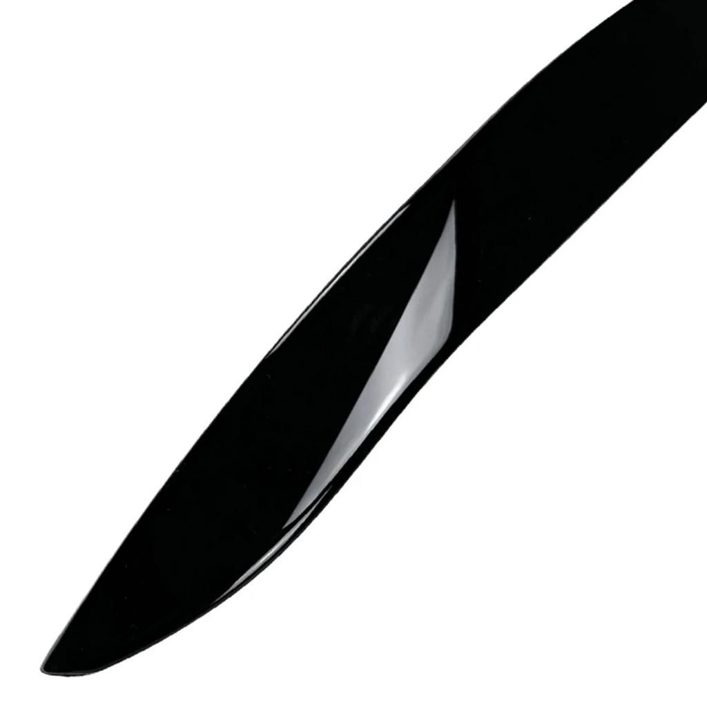 Pair Headlight Eyebrow For BMW X5 E70 2008-2013 Front Head Light Lamp Cover Trim Headlamp Eyelid Sticker