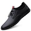 Stylish Casual Leather Shoes Men Luxury Brand for Men Driving Shoes Male Comfortable Sneakers Classic Lace-Up Mens Slip on Shoes