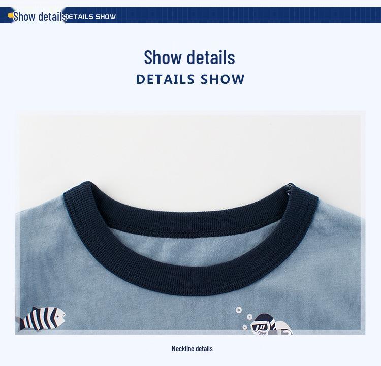 Korean Style 2024 Summer Kids' T-Shirts: Short Sleeve Baby & Boys' Clothing