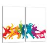 Weiße Glas-Kochfeld-Schutzplatte 2x30x52