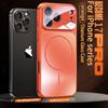 Original AG Nano Frosted Glass For Magsafe Phone Case For iPhone 17 Air 16 15 14 13 12 11 Pro Max Magnetic Wireless Charge Cover