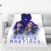 Flannel Throw Blanket Marcus And Martinus Unforgettable Eurovisions Sweden Blankets Bedding for Livingroom Travel Couch
