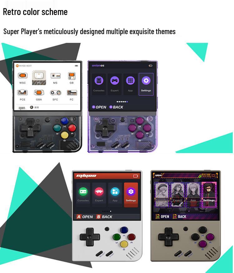 Miyoo Mini Plus+ 3.5" HD Open Source Retro Handheld Game Console