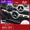 ISD4  C200 E200 For Mercedes Benz Chrome Silver Front Grille Star Logo Emblem For Mercedes Benz A C S SL CLA GLA GLB-Class W205 W177 W