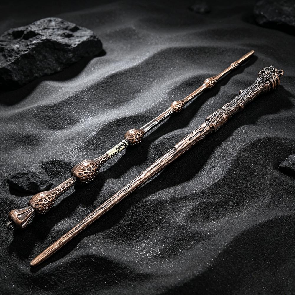 22CM Hollywood Magic Wand Alloy Craft Toy Model - Metal Film & TV Peripherals
