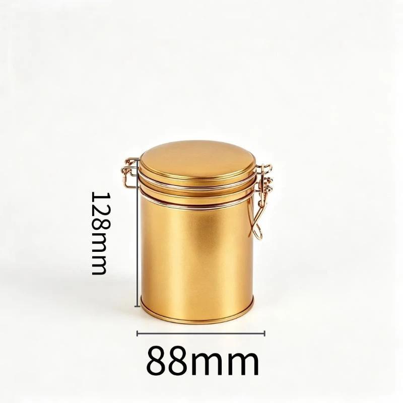 Sealed Herbal Tea Food Storage Containers Food Grade Airtight Jars for Kitchen Organization Coffee Bean Nut Storage