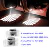 2 Stück Auto LED Tür Logo Licht Laser Projektor Begrüßungslicht Für BMW G02 G07 G20 G21 G22 G29 F40 Z4 M4 M 3er Serie Auto Zubehör