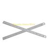 F26C 30CM 12"Steel Stainless Pocket Pouch Metric Metal Ruler Measurement Double Sided