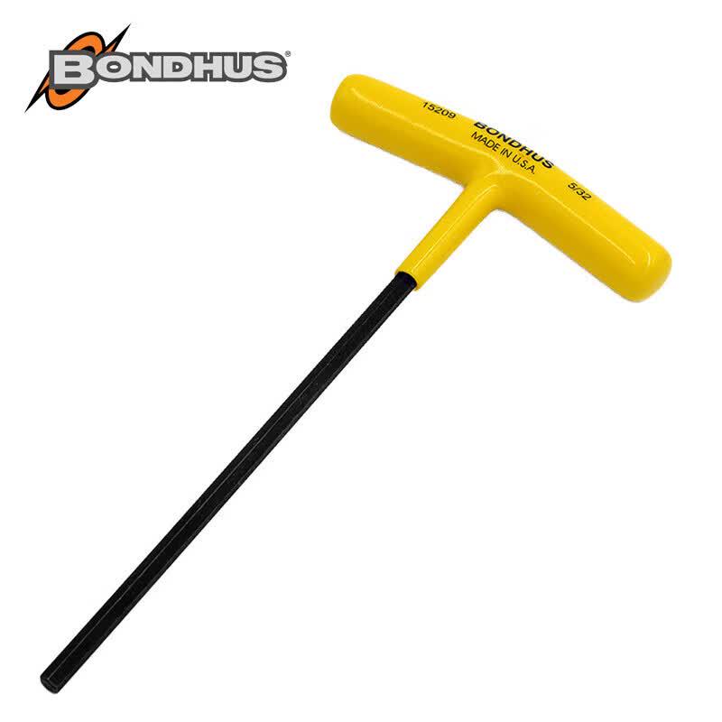 Bondhus Imperial Flat Head T-Handle Hex Wrench 5/32 inch