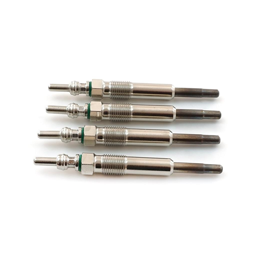 EGP50-1 4 Pcs Heater Glow Plugs GX82 0100226373 for Renault Opel Nissan Dacia Suzuki Mitsubishi 11 Volt