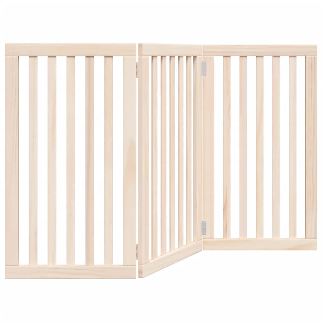 Vidaxl Foldable Pet Safety Gate, 3 Panels, 150 Cm
