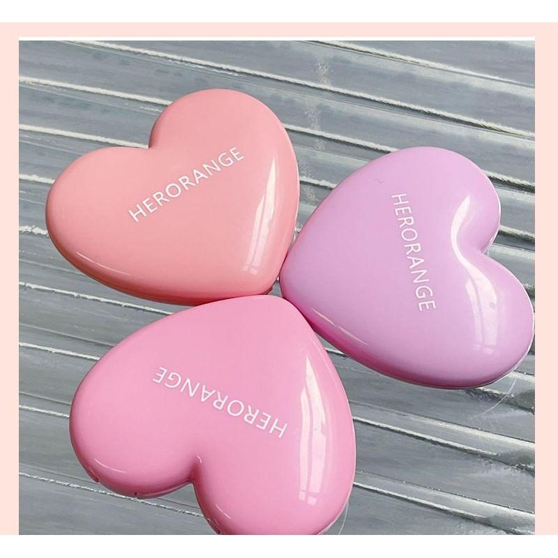 HERORANGE - Heart Flower Micro Ripple Cheek Blusher - 3 Colors