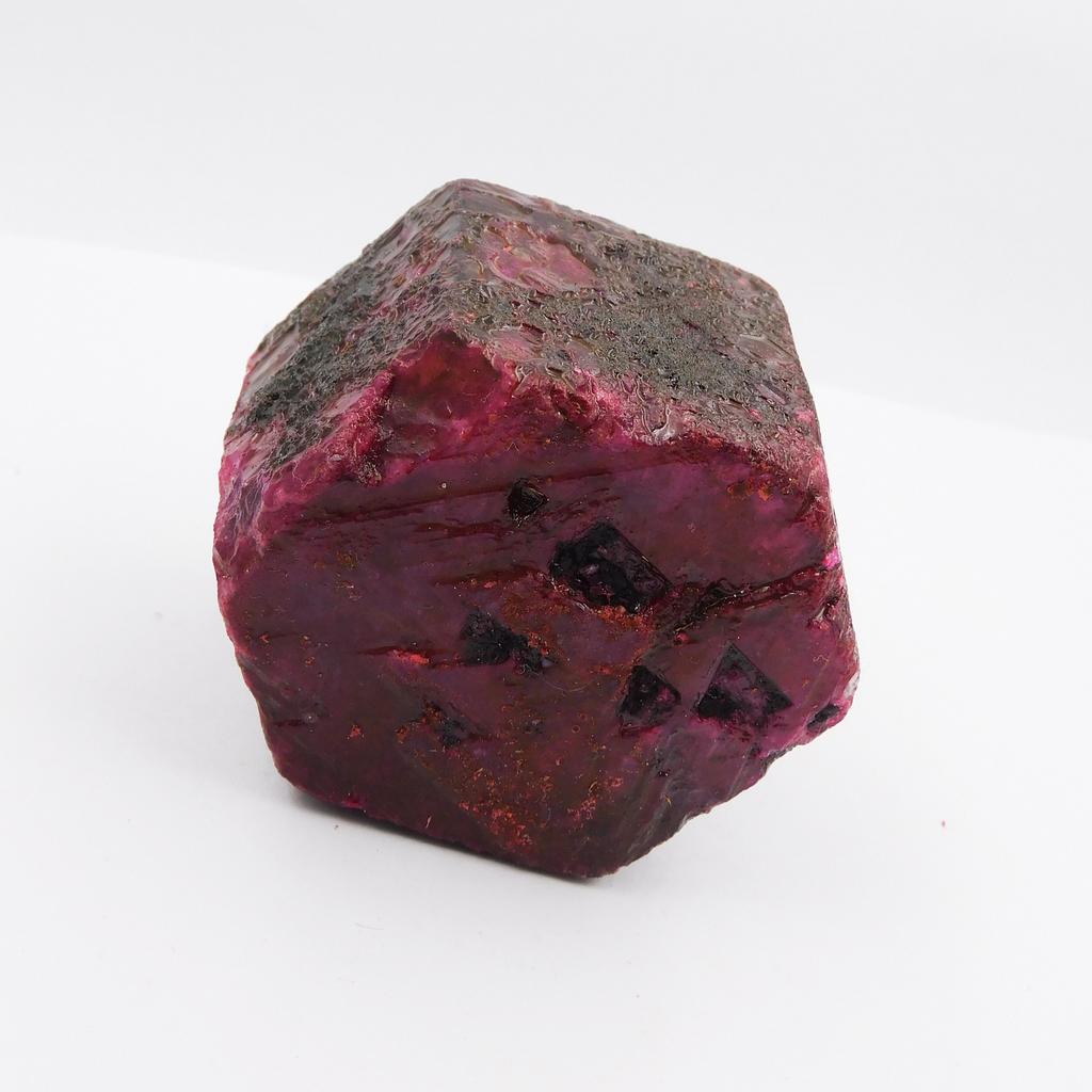 CERTIFIED 1586.70 Ct Huge Raw Rough Blood Red Ruby African Rough Loose Gemstone P-371-sa