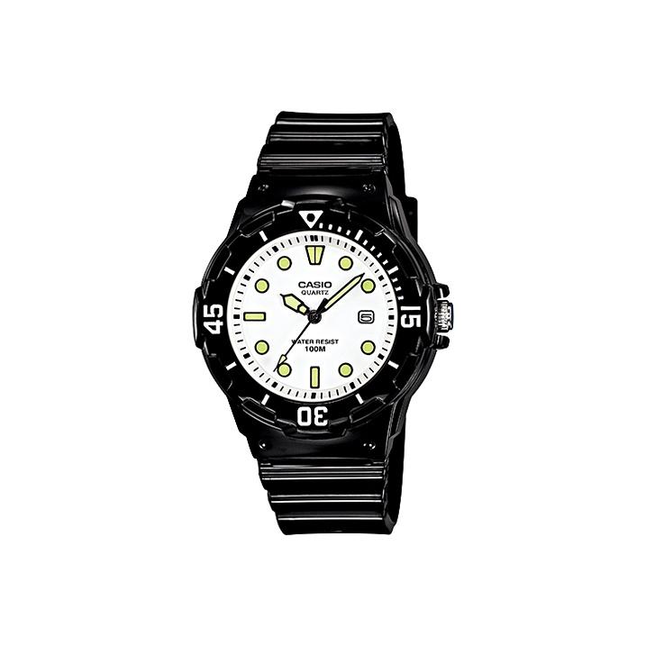 

Casio Youth Series Lrw Round Dial Three-Hand Dive Style Simple Classic Quartz Movement Resin Strap Watch Women watches Black LRW-200H-7E1 Black Strap