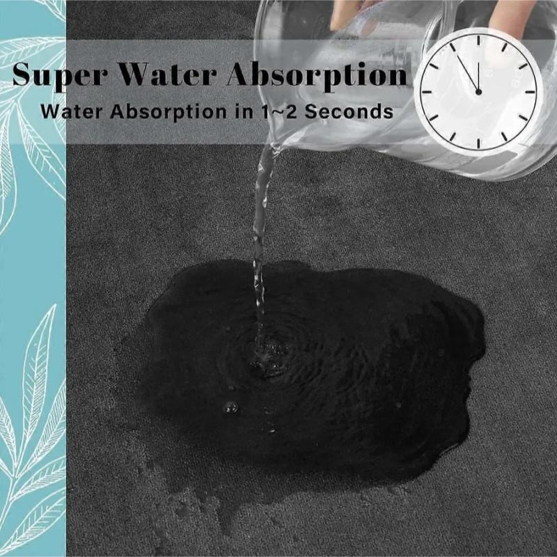 Soft Non Slip Bathroom Mat Quick Dry Absorbent Floor Rug Home Entrance Door Mat Bath Toilet Carpet Water Resistant Anti Skid