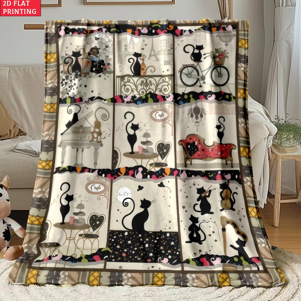 Till Min Mamma Print Flanellduk, Lila Ros Fjäril Varm Pläd, Morsdagspresent från Dotter, Mysig Säng Soffa Filt