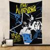 Rock Band The WWarning Cartoon Tapestry Art Science Fiction Room Home Decor Wall Hanging Sheets