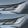 Car Headlight Protective Film For Corolla E210 Sedan Hatchback18-26 High-Gloss Smoke Black Pre Cut Anti-Scratch Vinyl Wrap Film