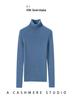 Women's Slim Fit Seamless Cashmere Turtleneck Sweater - Versatile, Flattering Knit for Autumn/Winter